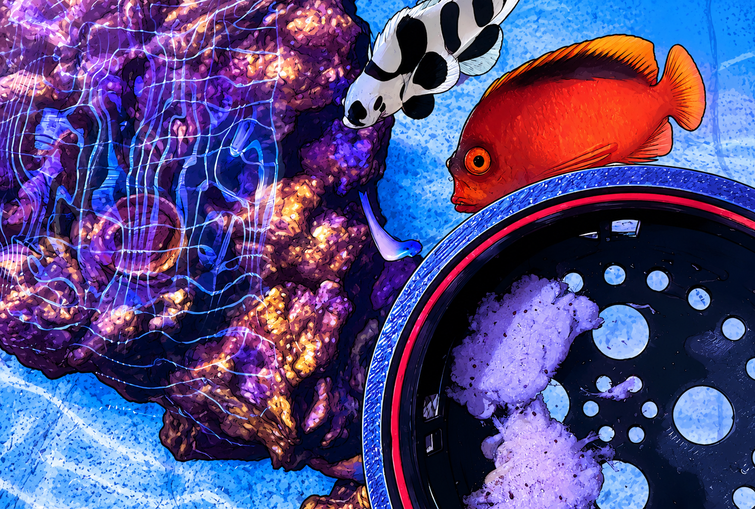 How to Feed Frozen Food in a Reef Tank